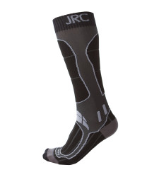 Skarpety, rozmiar: M, Szary/czarny, 3% Lycry, 20% Nylonu, 27% Prolen, 50% Dryarn, EU: M