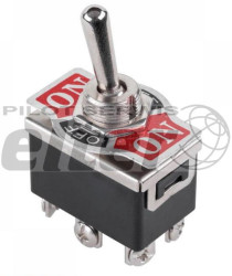 Przełącznik dźwigniowy ON-OFF-(ON) 6PIN 6A/250V