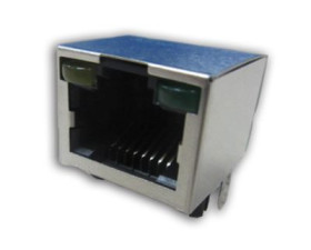 Złącze RJ45 Żeński Złącze RJ45 Montaż na płytce drukowanej Amphenol Communications Solutions, 8P8C-żyłowe