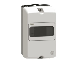 Obudowa do wyłączników silnikowych SM1P... montaż powierzchniowy IP65 szerokość 80mm w komplecie gumowa membrana SM1Z1701P