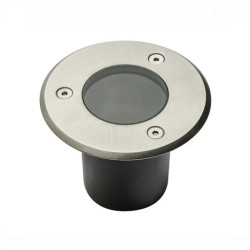 ALFA-O-MINI oprawa najazdowa okragła GU10 inox GTV