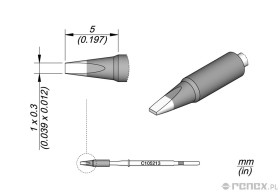 Grot C105213 do rączek JBC NT105 i NP105