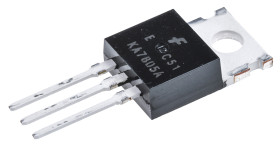 Regulator napięcia 5 V TO-220 Otwór przezierny wyjścia: 1 Stałe KA7805AETU