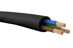 PRZEWOD OMY 3*1.5 300V CZARNY