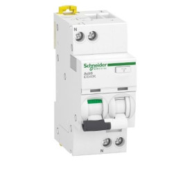 Wyłącznik różnicowoprądowy z członem nadprądowym RCBO, Typ C, 1P+N, 40A, 30mA, Schneider Electric, Acti9 iDD40K