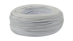 Przewód Instalacyjny H05v-K / Lgy 0,75 500V Biały Linka Giętka Elektrokabel