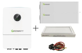 Zestaw: inwerter hybrydowy WIT-8K-X-HU 3-fazowy + Bateria 10kWh + podstawa + kable