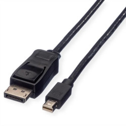 VALUE Kabel DisplayPort, DP M - Mini DP M, czarny, 1,5 m