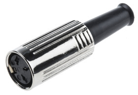 Gniazdo Din 3 -pinowe Żeński Montaż na kablu 60 V AC