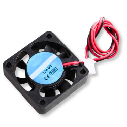 Wentylator wiatrak 4010 12V 40x40x10mm złącze 2-pin XH 2.54mm chłodzenie