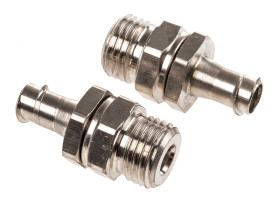 Łącznik do kanałów kablowych Adaptaflex gwint PG7 10mm Przegub Mosiądz IP54 Srebrny