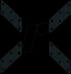 ICA-LCD-G11A Univ.VESA - Adapter 200x200 up to 400x400