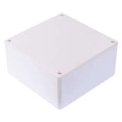 1591USGY Hammond Multipurpose Grey GPABS Enclosure 120 x 120 x 59mm