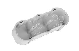 Puszka instalacyjna potrójna do płyt gipsowych podtynkowa E-P 13.73