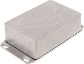 Aluminum die cast enclosure, (L x W x H) 116 x 77 x 38 mm, natural, IP65, 1590WB3FL