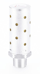 Tłumik hałasu , R 3/8 męskie Gwintowany 3/8 cala Aluminium, mosiądz Norgren