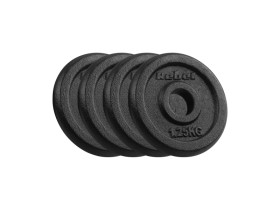 Zestaw obciążeń żeliwnych 4x1.25kg,...