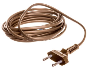 Przewód przyłączeniowy bez wyłącznika /woreczek/ 300cm złoty SP-300/2X0,75/WOR-ZLO YNS10000462