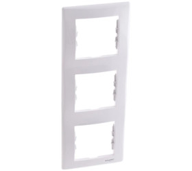 Sedna Ramka potrójna pionowa biała SDN5801321