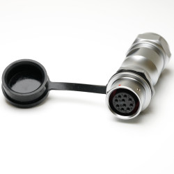 Złącze okrągłe 10-pinowe M16 Kabel Gniazdo RS PRO Żeńskie IP67 SF16