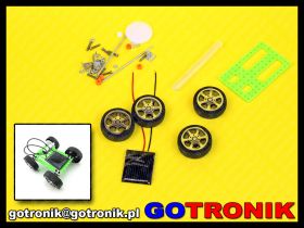 Samochód zasilany bateriami słonecznymi