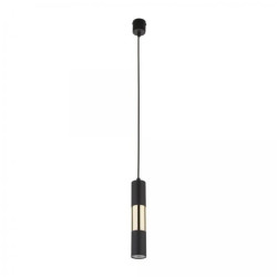 Lampa wisząca VIVIEN BLACK/GOLD 1 PŁ 4756 TK Lighting