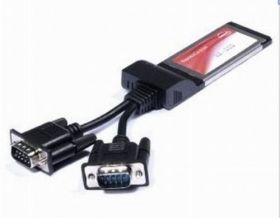 Kontroler portów 2x RS232 na złącze ExpressCard (Moschip MCS7720)