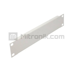 MASKOWNICA PŁYTA PEŁNA 10" 1U SZARA