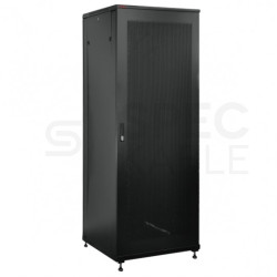 Szafa stojąca RACK 19" 42U 600x1000mm perforowana serwerowa czarna 800kg Q-LANTEC