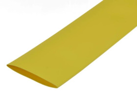 Rura termokurczliwa RC 25,4/12,7 żółta /5 /1m