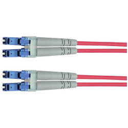 Teleg&#xE4;rtner 100011282 Fibreglass FO Cable Yellow 1.00 m LC-LC Singlemode 9/125