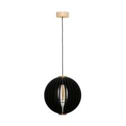 Lampa wisząca ORB kolor brązowy/czarny, przezroczysty metal/szkło, E27 IP20 7510144 Zuma Line
