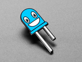 Adafruit Billie the Blue LED Limited Edition Enamel Pin