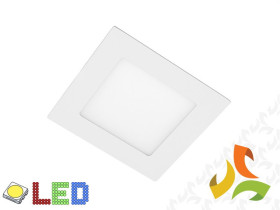 Oprawa downlight LED MATIS PLUS 3W 200lm 4000K IP20 wpuszczana aluminium LD-MAW03W-NBP GTV
