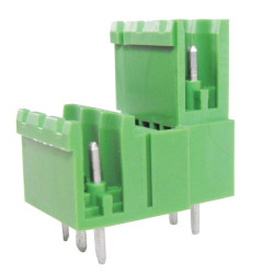 CTBDD93VJ/2 2x2 Way Double Decker Pluggable Top Entry Header 5.08mm Pitch