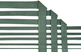 Rurka osłonowa 8mm zielona Meta-Aramid NOMEX HellermannTyton