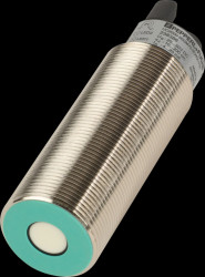 238386 Ultrasonic sensor, 100...2000 mm, PNP N/O, M12