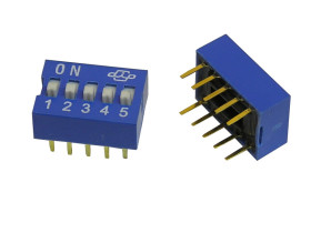 Przełącznik DIP switch 5 torów