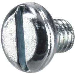 R-TECH 337024 Slotted Pan Head Machine Screws BZP M5 6mm - Pack Of 100