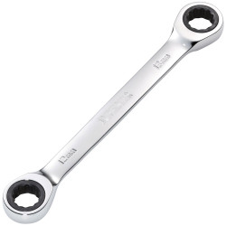 Draper 27737 HI-TORQ® Metric Double Ratchet Ring Spanner, 12 x 13mm
