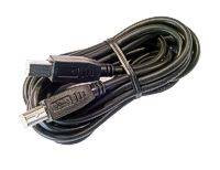 Kabel USB-B wt/wt USB-B 2m czarny