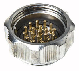 Złącze wielostykowe przemysłowe 19-pinowe Montaż na kablu Wtyczka Amphenol Socapex