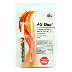 Pasta termoprzewodząca AG Gold strzykawka 3g