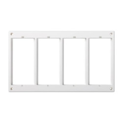 Simon Connect Ramka 4-modułowa S500 (element zapasowy) czysta biel 52051804-030