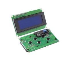Wyświetlacz LCD 2004 sterowanie I2C (niebieski)