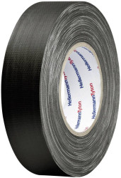 Taśma materiałowa HellermannTyton HelaTape Tex 712-00204 HTAPE-TEX-BK-19X10 (D x S) 10 m x 19 mm 10 m 1 szt.