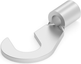 Uninsulated hook cable lug, 0.3-1.42 mm², AWG 22, 4.17 mm, M4, 31628