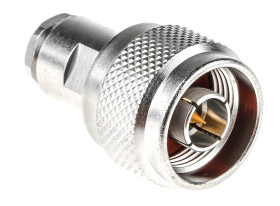 Złącze koncentryczne Montaż na kablu Męski 50Ω typ złącza Złącze N 0 to 11GHz, zaciskane typ kabla RG141, RG142, RG223,