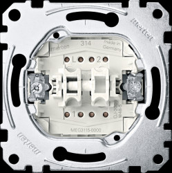 MEG3115-0000 Flush-fitted switch insert, series switch