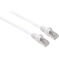 Intellinet 741415 RJ45 Network cable Cat 6a 10m White Halogen-free